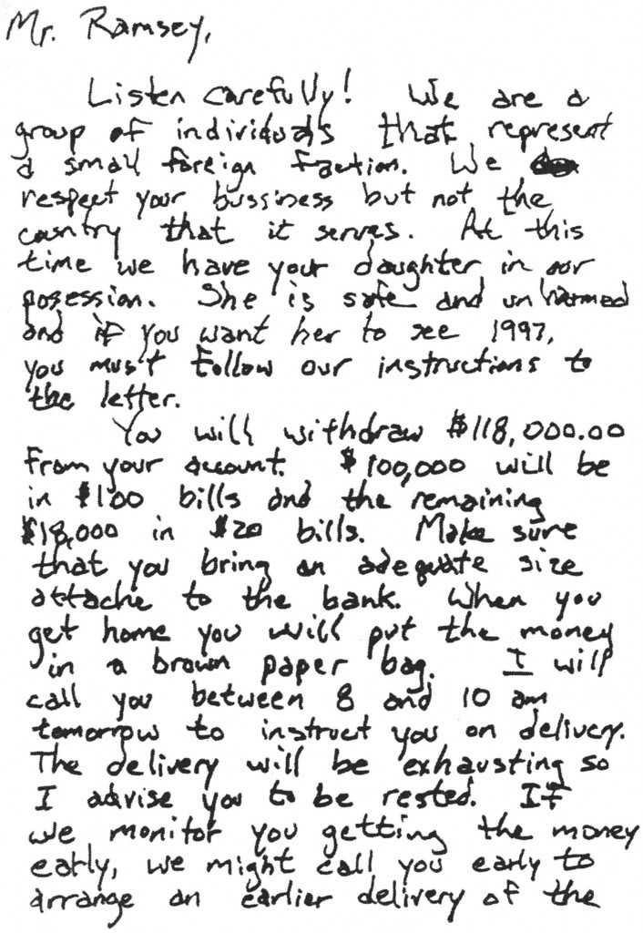 Ramsey, Ransom Note Sherdog Forums UFC, MMA & Boxing